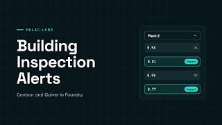 PAL4C Labs | Building Inspection Alerts in Palantir Foundry: Data Analysis with Contour and Quiver