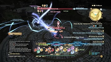 Sephirot ex striking dummy training.