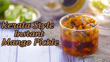 Kerala Style Instant Mango Pickle | How To Make Pacha Manga Achar By Neha | Pickles Of India