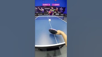 Hong Kong Player with Beginner Racket 🤯🏓