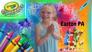 Crayola Experience @CrayolaLLCyola Factory Fun with MiMi!   Easton PA Crayola Factory!