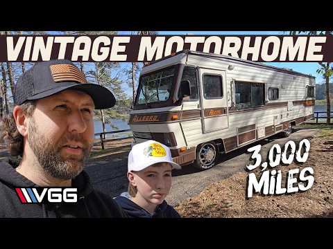 Attempting 3,000 Miles In A Vintage Big Block Rv!  Cooking, Fishing, Museums And More!