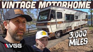 Attempting 3,000 Miles In A Vintage Big Block Rv! Cooking, Fishing, Museums And More!