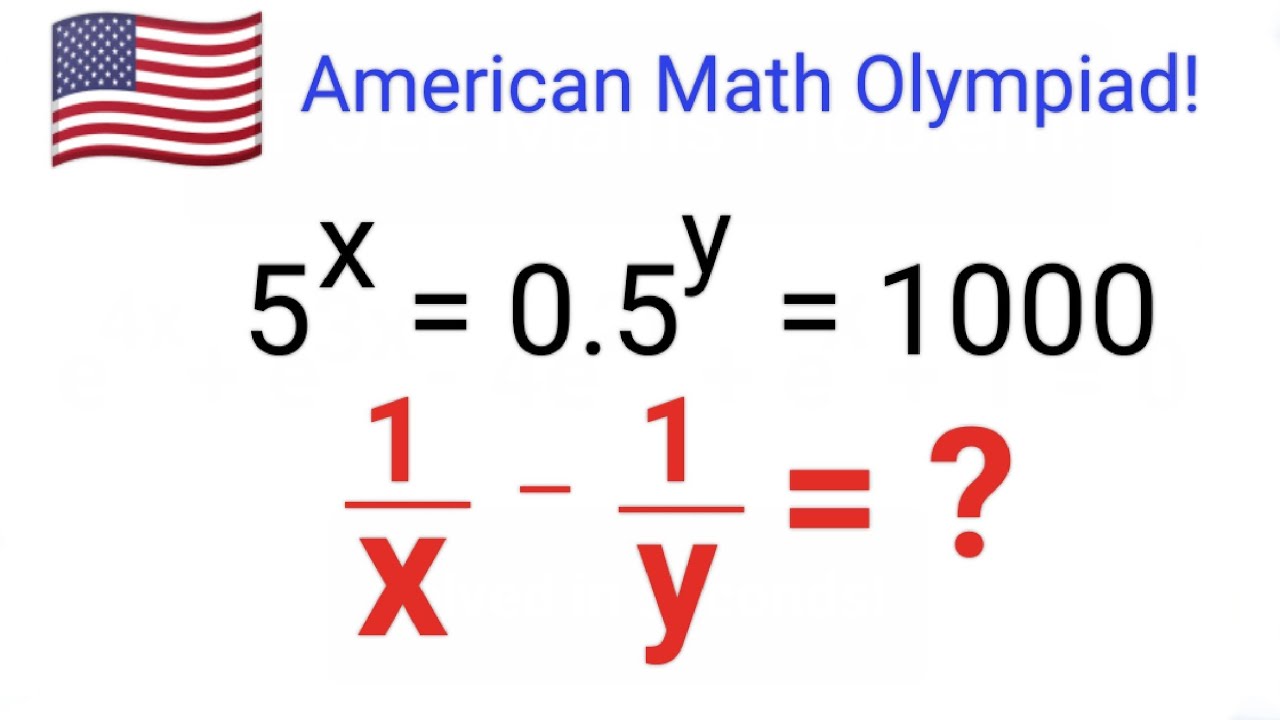 Can you solve this American Olympiad question?#fastandeasymaths #math # ...