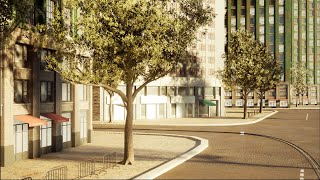 UE5+Houdini Procedural City Generation