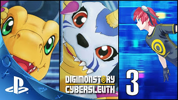 Digimon Story Cyber Sleuth - WALKTHROUGH Part 3 (English) PSVita [HD]