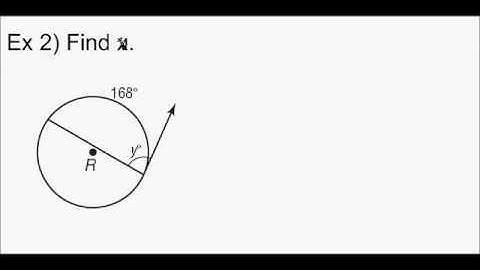 Geometry - Unit 7 Lesson 5 Secants, Tangents, and Angle Measures