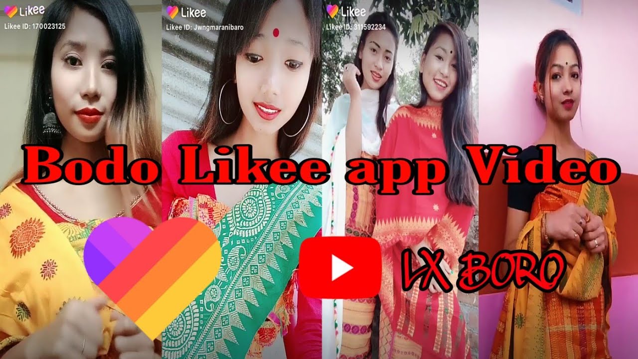 Bodo Likee Video// Most Hit Video //(LxBoro)) 1.k Like me  Please ///