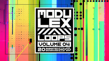 MODULEX LOOPS VOLUME 4 | 4K Animated Hi-Tech Backgrounds | Download Links in Description.