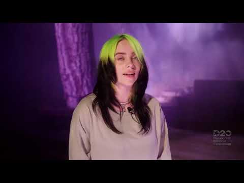 Billie Eilish says to 'vote like our lives depend on it' in DNC ...