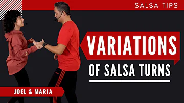 Salsa Tip Series | Variations of Salsa Turns for Social Dancing