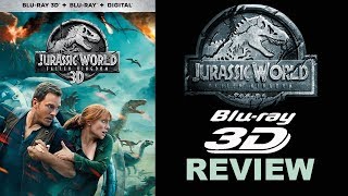 JURASSIC WORLD FALLEN KINGDOM 3D Blu-ray Review - YouTube