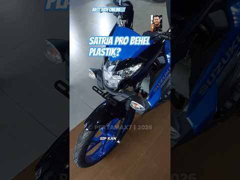 Suzuki Satria PRO 150 2026 Pakai Behel Plastik? #suzukisatriaf150 #satriapro #satriafu #satria150