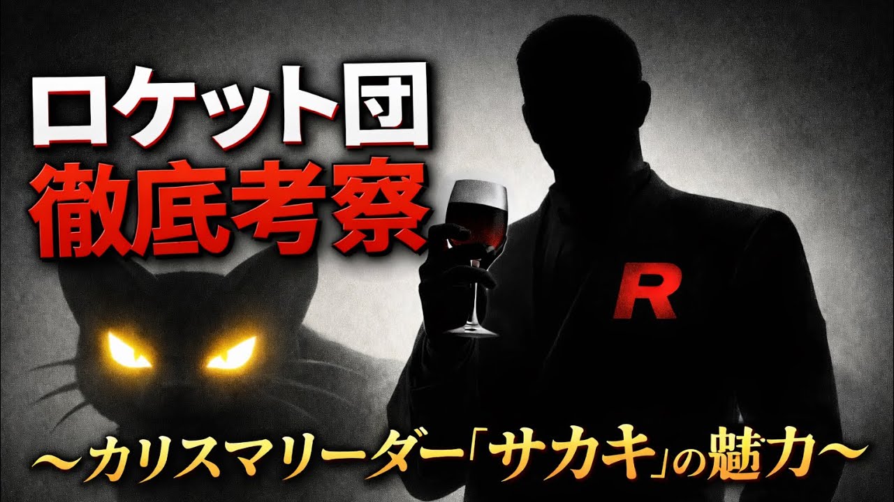 ロケット団徹底考察〜カリスマリーダー「サカキ」の魅力〜