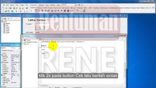 Contoh Variabel pada Delphi 7