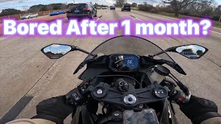 Beginner Rider on 600cc | Upgraded From Smaller Bike in 1 Month | 2024 Zx6r | POV