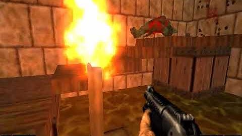 Doom Temple Of The Lizardmen 3 Map03: Subterranean Water System (100% Secret) Gameplay