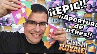 SPARKY, COME TO ME!!! +100 Chests opened | Epic Chest Opening | Clash Royale | Spanish