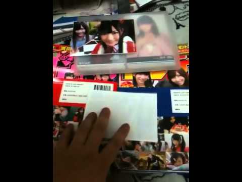 AKB48 友撮 写真開封動画