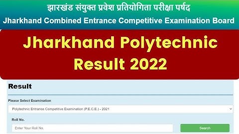 Jharkhand polytechnic result 2022 .kese check kare Jharkhand polytechnic result.
