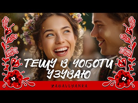 Тещу в чоботи узуваю жартівлива українська народна пісня Український фолк у стилі естради