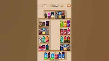 Goods Puzzle: 3D Sorting Games | Levels #33 | #shorts #puzzles #sorting