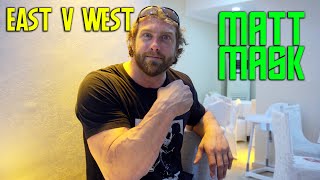 EAST vs WEST ARMWRESTLING: MATT MASK (PRE MATCH INTERVIEW)