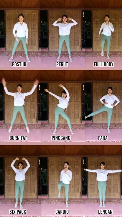 9 gerakan olahraga menguruskan badan dengan cepat