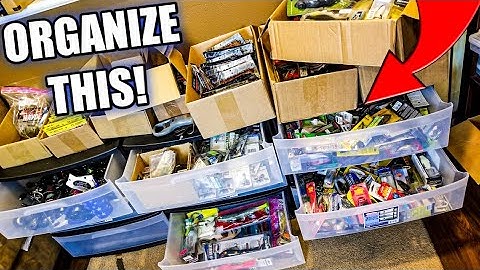 Tackle Storage Help for Beginners! (Soft Plastics and Lure Organization!)
