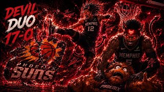  41pts 33rebs U0026 Ja 30pts 14ast Vs Suns Devils Bringing The Suns Real Heat  Hof Nba 2k26 Mycareer