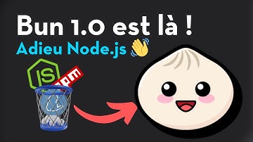 Bun 1.0 est là. Node.js est mort.