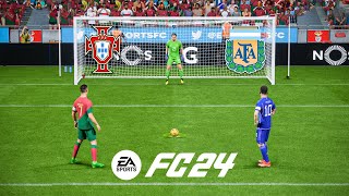 FC 24  Portugal vs Argentina  Penalty Shootout | PC Gameplay 4K