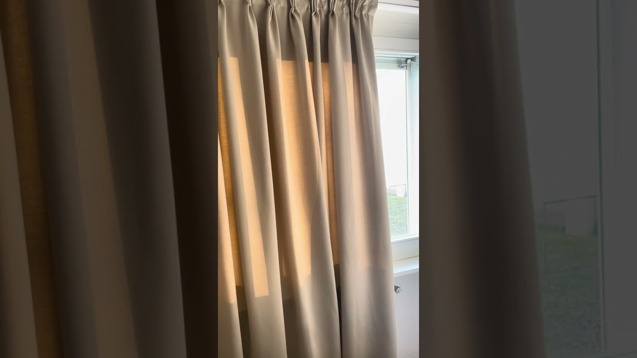 Blackout Gold Vorhang - Verdunkeln Sie Ihr Zimmer