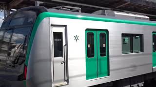 京都市営地下鉄20系2131F 試運転  新田辺発車