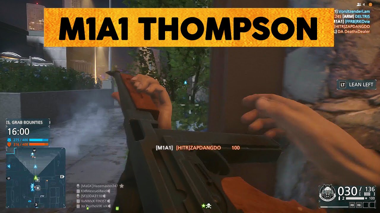 BATTLEFIELD HARDLINE (XB1) - RTMR - Multiplayer Gameplay #67 - M1A1 THOMPSON & CODE BLUE!