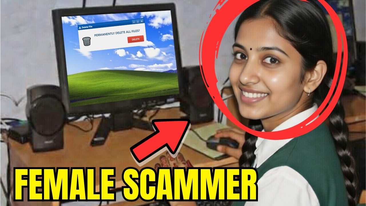 I MADE A FEMALE SCAMMER GIVE UP!
