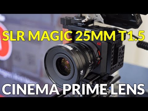 SLR Magic 25mm MicroPrime Cine T1.5  Lens for m43 mount