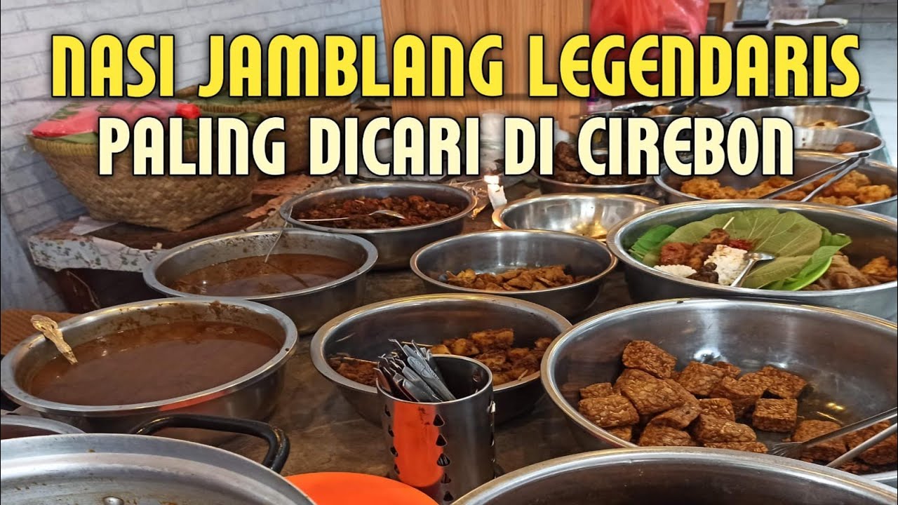 Nasi Jamblang Legendaris Paling Enak | Nasi Jamblang Mang Dul | Makanan