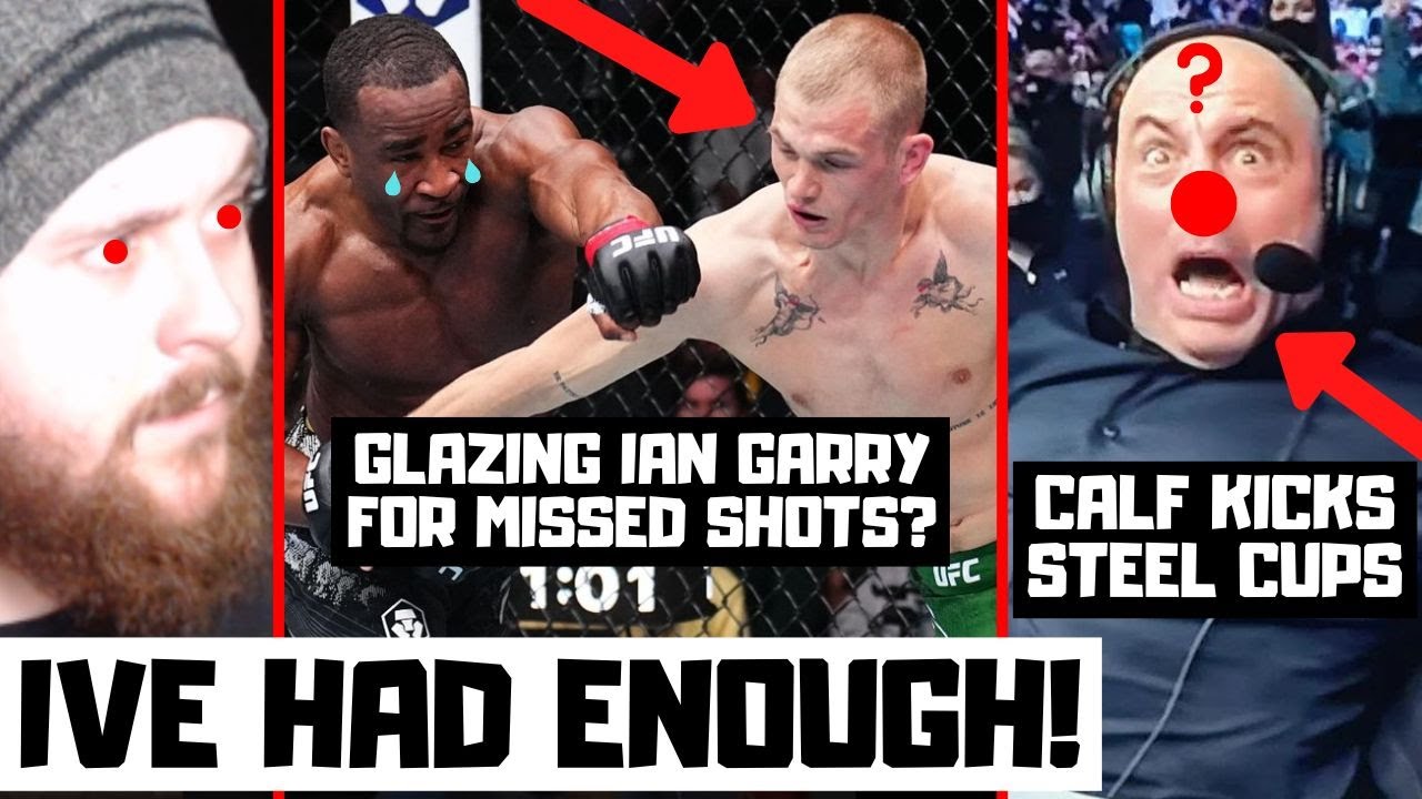 Комментарий Джо Рогана на UFC 298 был ОТВРАТИТЕЛЬНЫМ! Удары по икрам? Стальные чашки? Предвзятост...