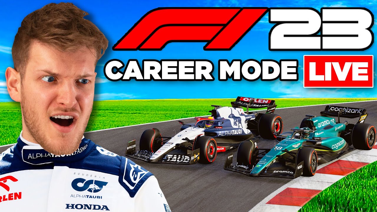 F1 23 Career Mode Gameplay Playthrough, Saudi and Australian GPs LIVE 🔴