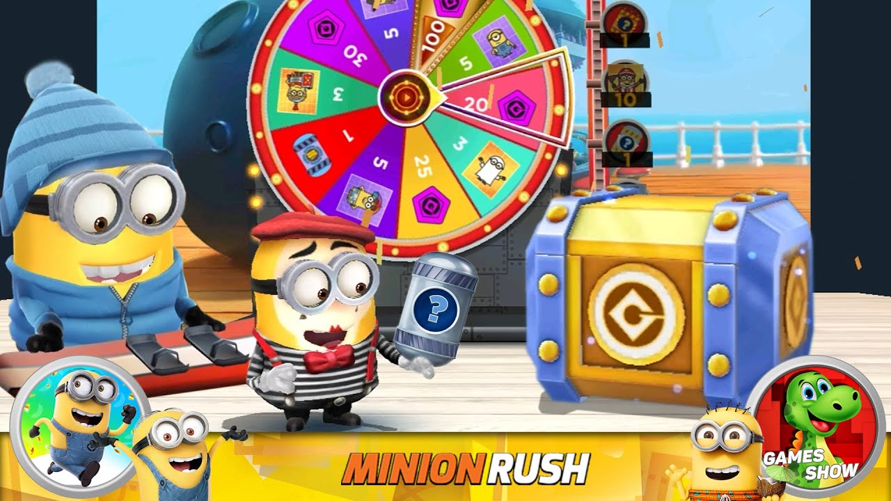 Minion Rush Despicable Me Rewards Daily Challenge & Prize Pod gameplay ...