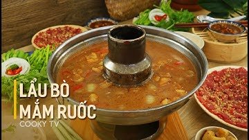 #CookyVN - Cách làm LẨU BÒ NHÚNG MẮM RUỐC ngon nổi danh đất Bình Dương - Cooky TV