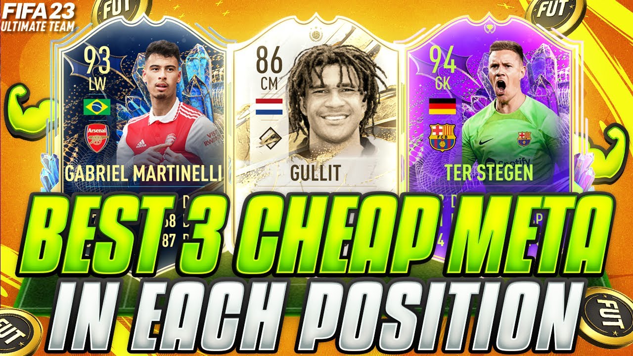 FIFA 23, BEST CHEAP META PLAYERS ON EACH POSITION😱💪, BEST CHEAP PLAYERS