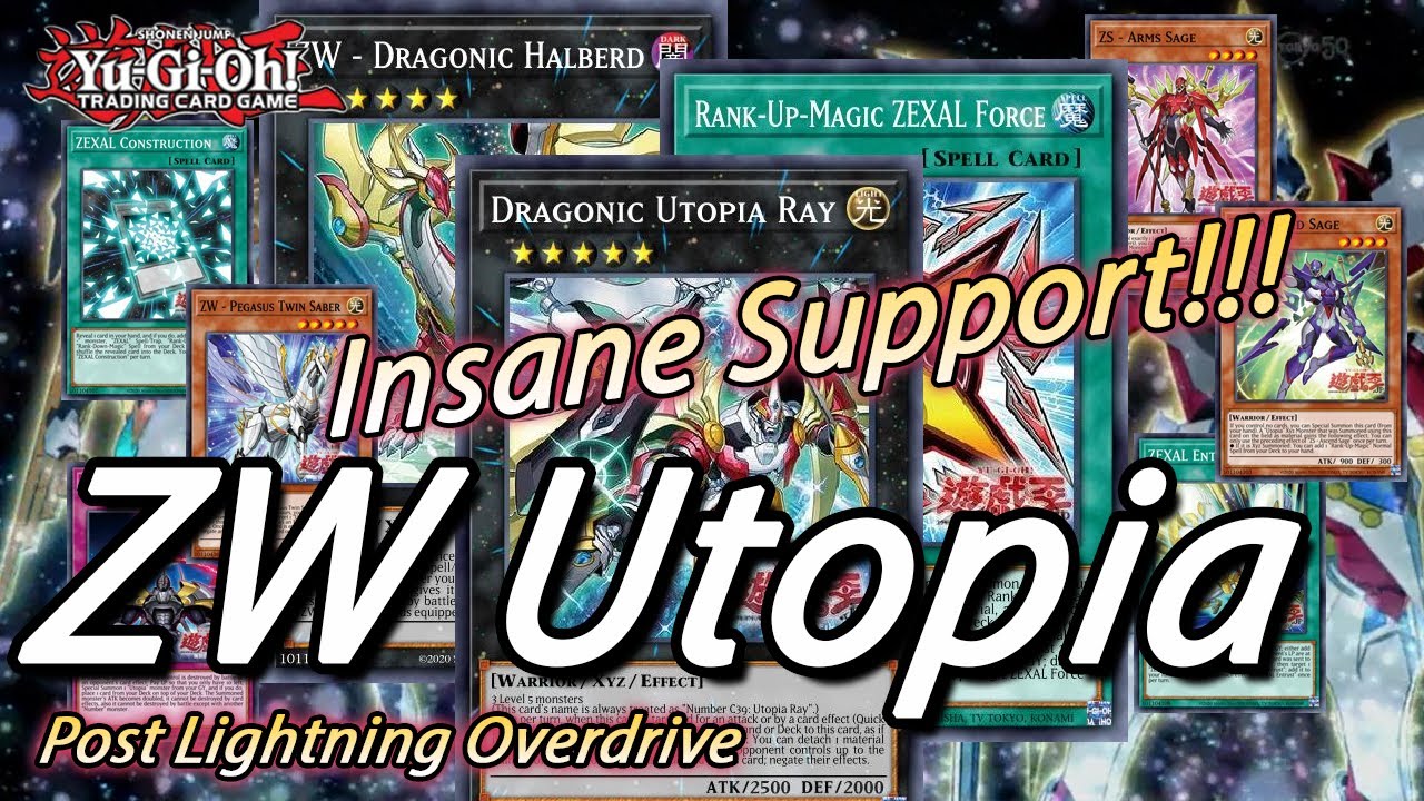 ZW Utopia Deck - Support in Lightning Overdrive!!! - YGOPRODeck ZW Utopia Deck - Support in Lightning Overdrive!!! - YGOPRODeck