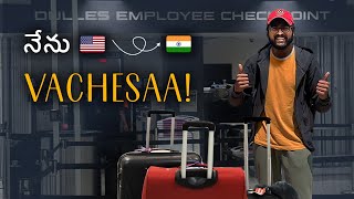 Coming BACK to INDIA Again from USA ✈️ | Not STAYING in the US ?? | తెలుగు | MS in USA ??