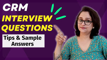 CRM Interview Questions and Answers - For Freshers and Experienced Candidates.