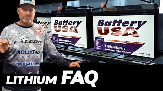 NEW BatteryUSA LITHIUM Overview  Frequently Asked Questions