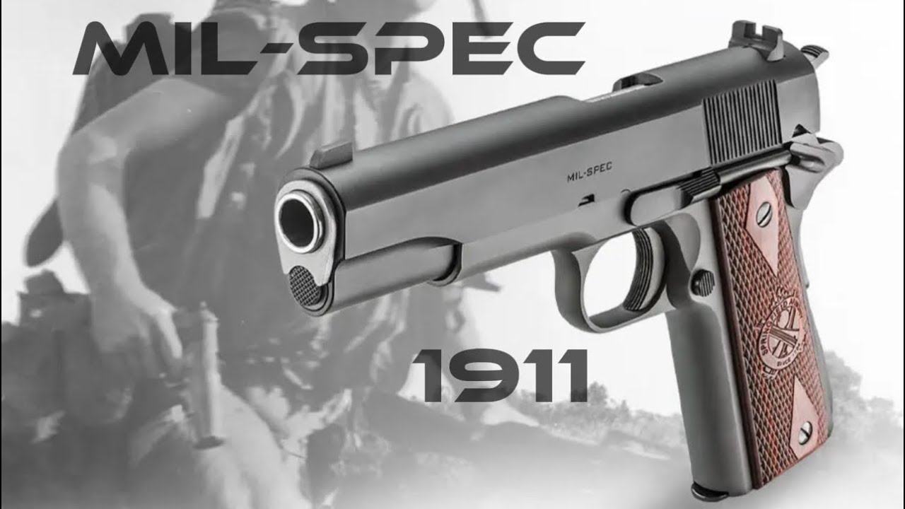 Springfield Armory Mil-Spec 1911 - YouTube