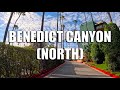 Benedict canyon north  los angeles