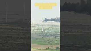 First wind turbine related accident in Pakistan #new #trending #shorts